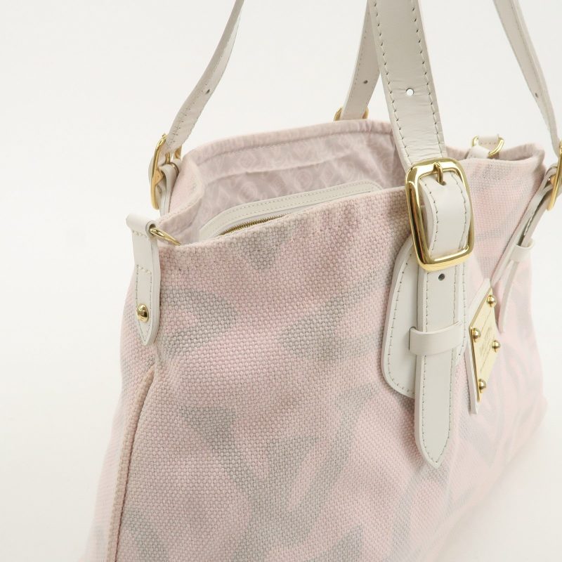 Louis Vuitton Cruise Line Tishenne PM Tote Bag Rose Pink M95672 - Image 15