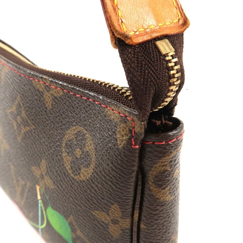 Louis Vuitton Cherry Blossom Pochette Accessoires Pouch M95008 - Image 16