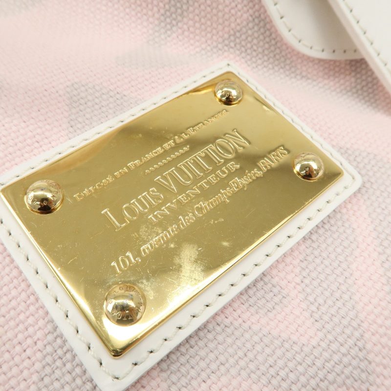 Louis Vuitton Cruise Line Tishenne PM Tote Bag Rose Pink M95672 - Image 16