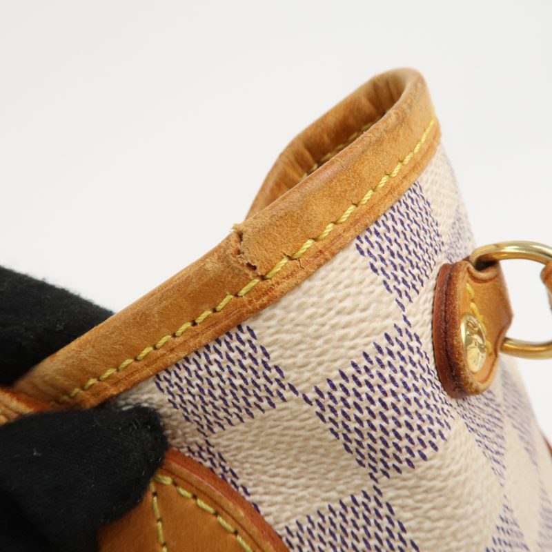 Louis Vuitton Damier Azur Neverfull PM Tote Bag Hand Bag N51110 - Image 17