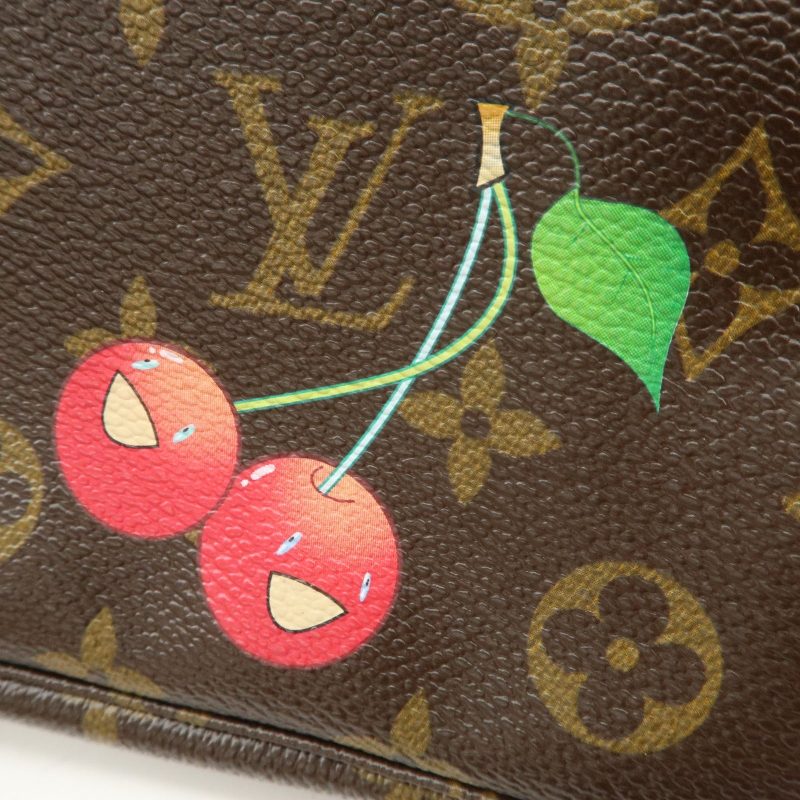 Louis Vuitton Cherry Pochette Accessoires Pouch Brown M95008 - Image 17