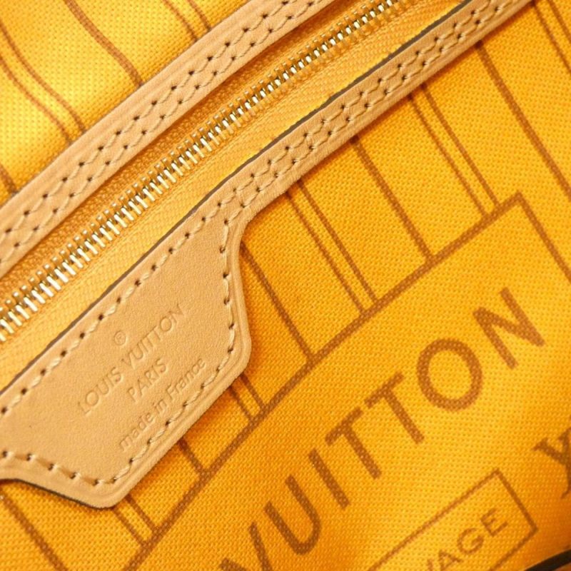 Louis Vuitton Damier Azur ark MM Tote Shoulder Bag N51107 White Ivory PVC LeatherLouis Vuitton - Image 6