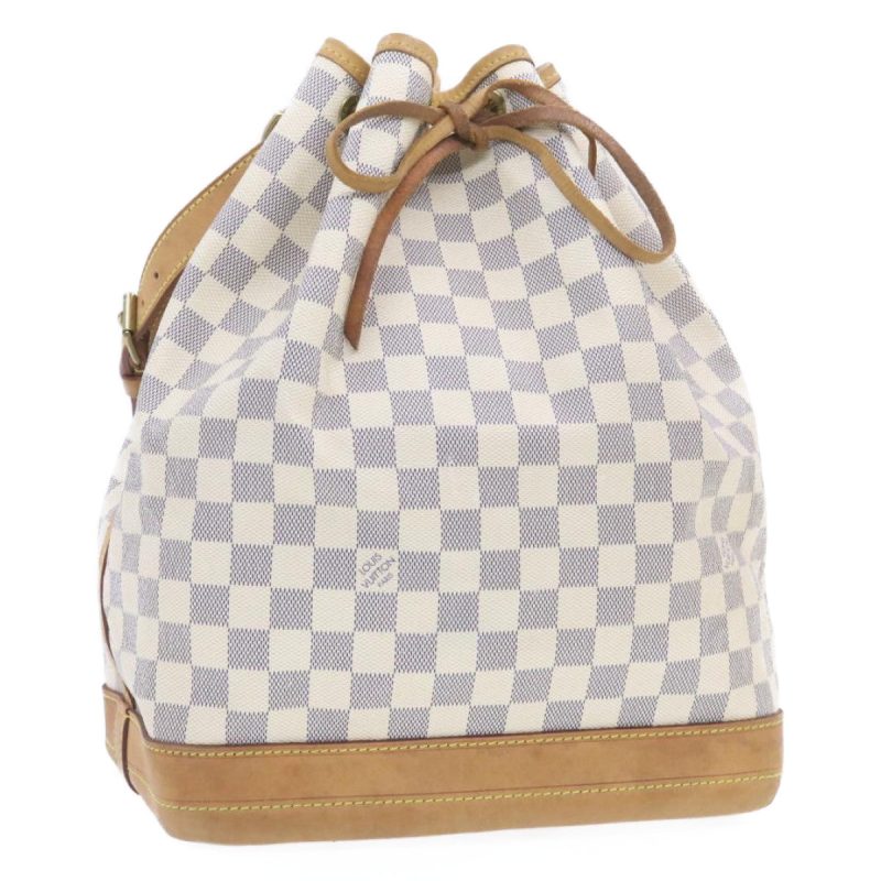 LOUIS VUITTON Damier Azur Noe Shoulder Bag N42222 LV20547A