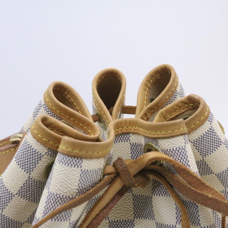 LOUIS VUITTON Damier Azur Noe Shoulder Bag N42222 LV20547A - Image 6