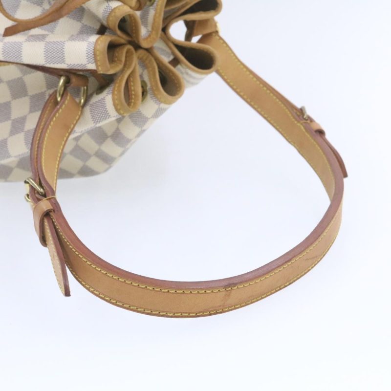 LOUIS VUITTON Damier Azur Noe Shoulder Bag N42222 LV20547A - Image 8