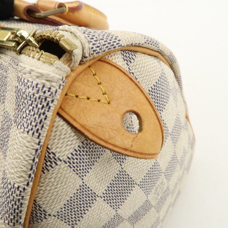 Louis Vuitton Damier Azur Speedy 25 Boston Bag Hand Bag N41534 - Image 19
