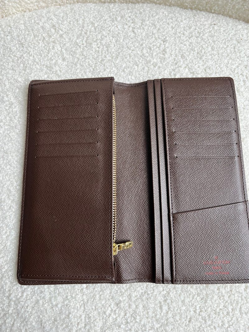 Louis Vuitton Brazza Wallet Monogram Upside Down Canvas Infrarouge Initials - Image 11