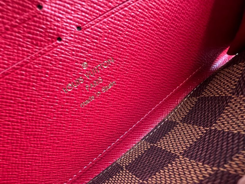 Louis Vuitton Clemence Wallet in Damier Ebene - Image 17