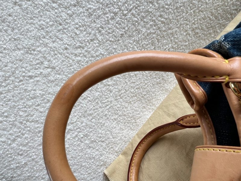 Louis Vuitton Blue Empreinte Monogram Twice Bag - Image 22