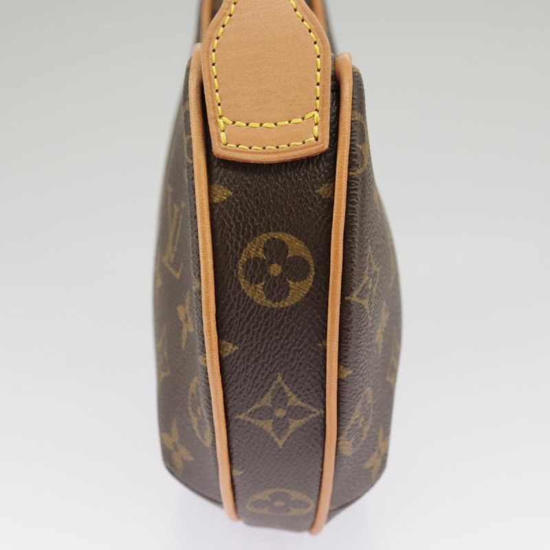 Louis Vuitton Croissant Bag Medium in Damier Azur Canvas Beige and White - Image 3