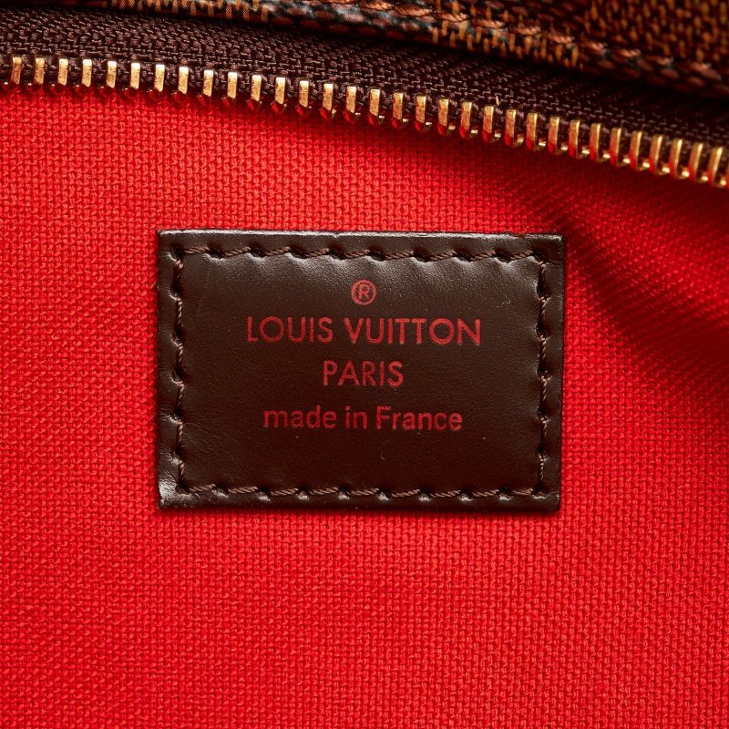 LOUIS VUITTON Bloomsbury GM Damier Ebene Shoulder Crossbody Bag Brown - Image 7