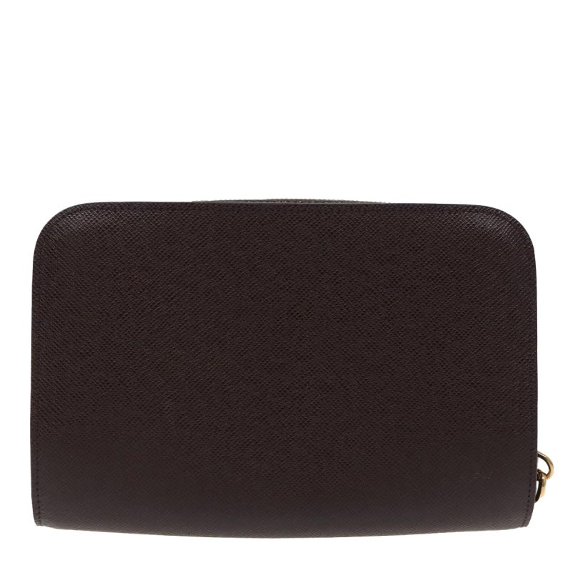 Louis Vuitton BaikalLeather Clutch Bag ()