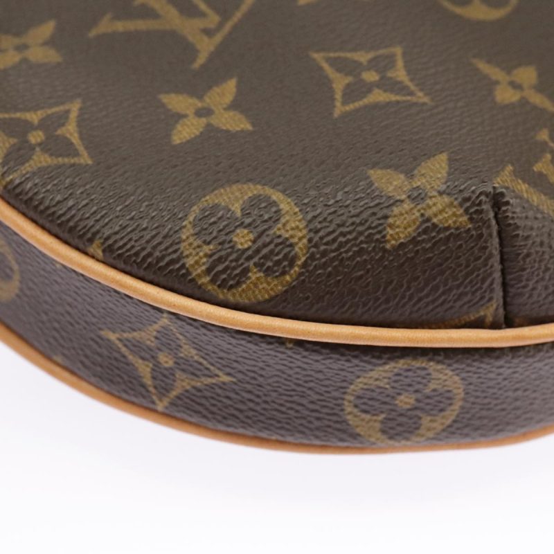 Louis Vuitton Croissant Bag Medium in Damier Azur Canvas Beige and White - Image 10