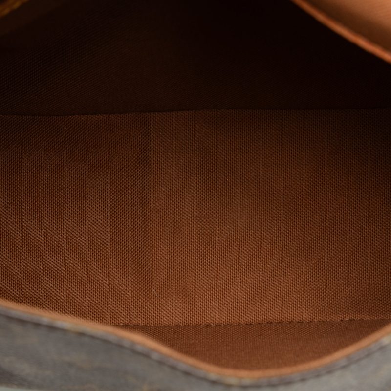 Brown Louis Vuitton Monogram Looping MM Shoulder Bag - Image 5