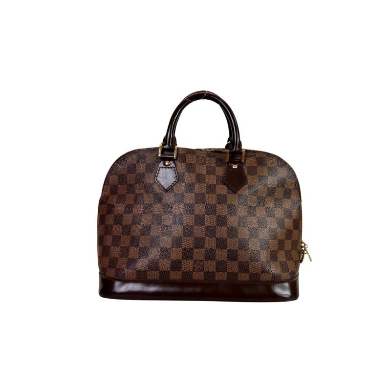 Louis Vuitton Alma Dark Purple Cassis Epi Leather