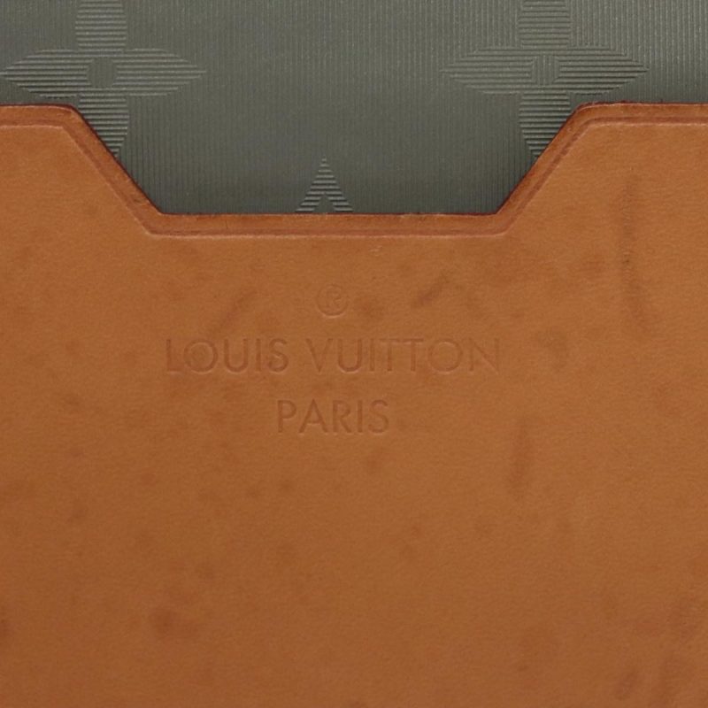 LOUIS VUITTON Cottage Line Mules Cognac 1AC75A Calf Leather Wood Size 37 - Image 16