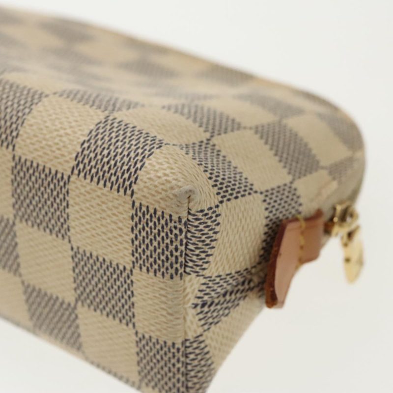 Louis Vuitton Cosmetic Pouch Damier Azur - Image 7