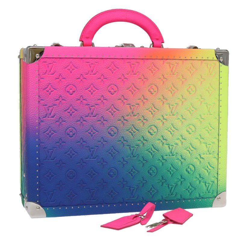 LOUIS VUITTON Cotteville 2WAY Trunk SPO Noir Damier Graphite Size 32 - Image 11