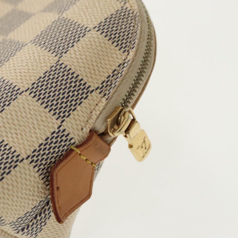 Louis Vuitton Cosmetic Pouch Damier Azur - Image 10