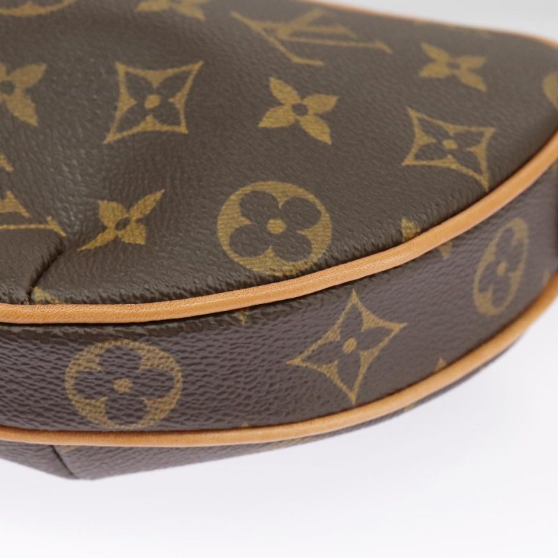 Louis Vuitton Croissant Bag Medium in Damier Azur Canvas Beige and White - Image 13