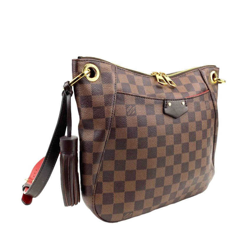 LOUIS VUITTON South Bank Besace Damier Ebene