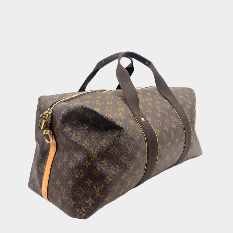 LOUIS VUITTON Beaumarchais Damier Ebene & Light Pink Top Handle - OUTLET FINAL SALE - Image 2