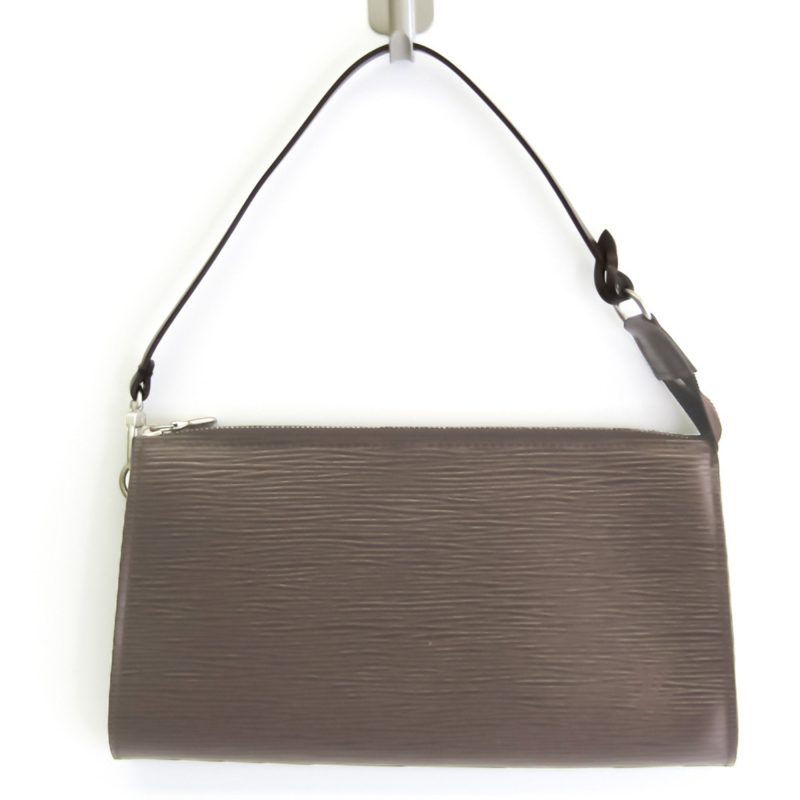 Louis Vuitton Epi Pochette Accessoires 24 M5294D Handbag Mocha
