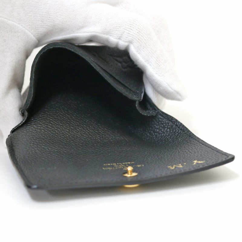 Louis Vuitton Card Case Monogram Amplant Initials Amberop Cult de Visit M58456 Black Ladies - Image 6
