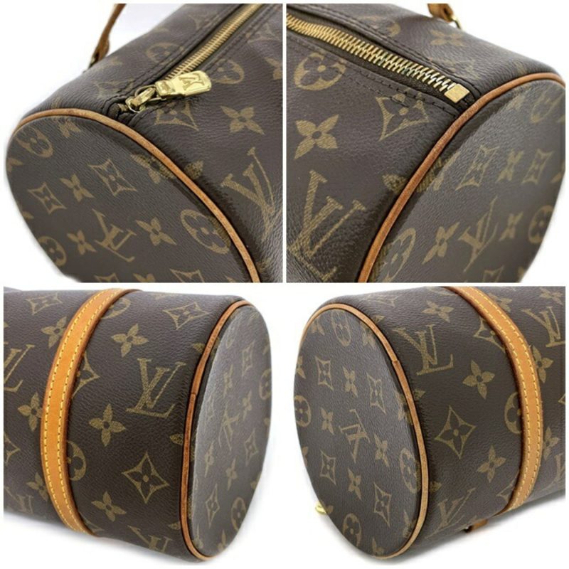 Louis Vuitton Boston Bag Papillon 26 Brown Monogram M51386 Canvas Leather DU0064 LOUIS VUITTON Handbag Women's Nume - Image 7