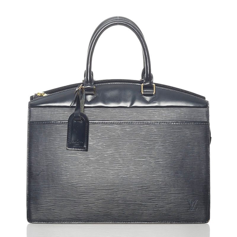 Louis Vuitton Epi Riviera Handbag M48182 Noir Leather Ladies LOUIS VUITTON