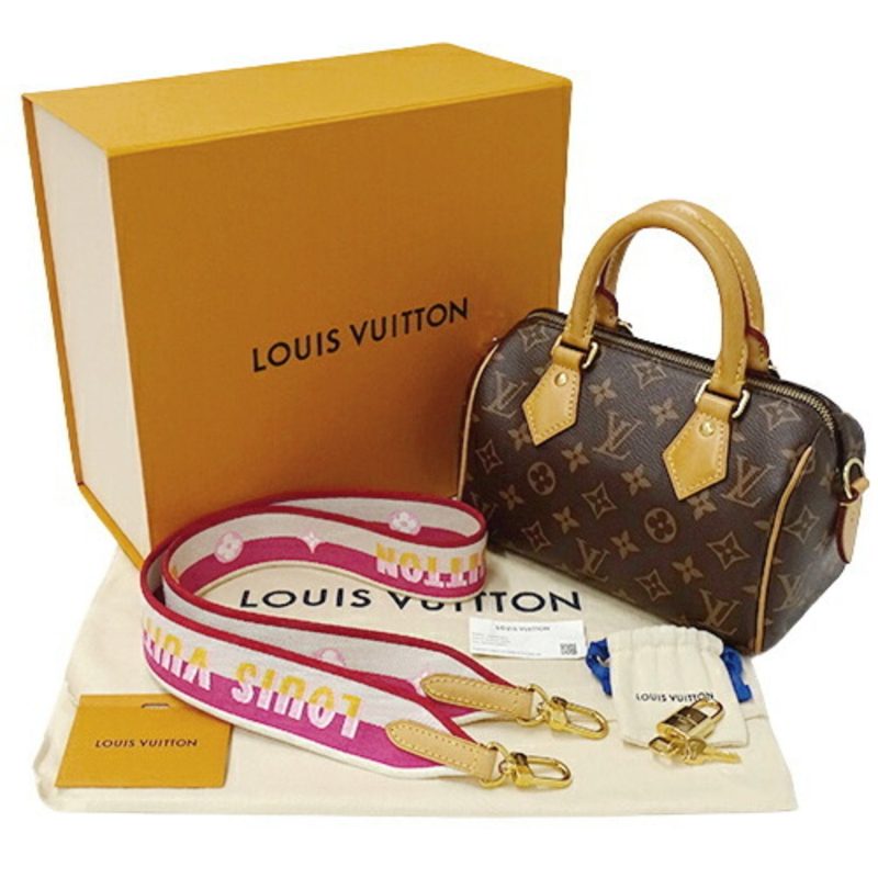 Louis Vuitton Bag Noe Brown Monogram M42224 Shoulder LOUIS VUITTON Ladies LV Nume Leather - Image 7
