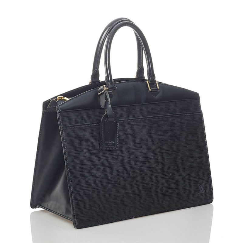 Louis Vuitton Epi Riviera Handbag M48182 Noir Leather Ladies LOUIS VUITTON - Image 2