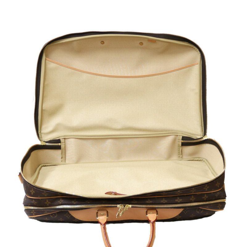 Louis Vuitton Boston Bag Monogram Alize de Poche M41392 Brown Women's Men's Canvas - Image 7