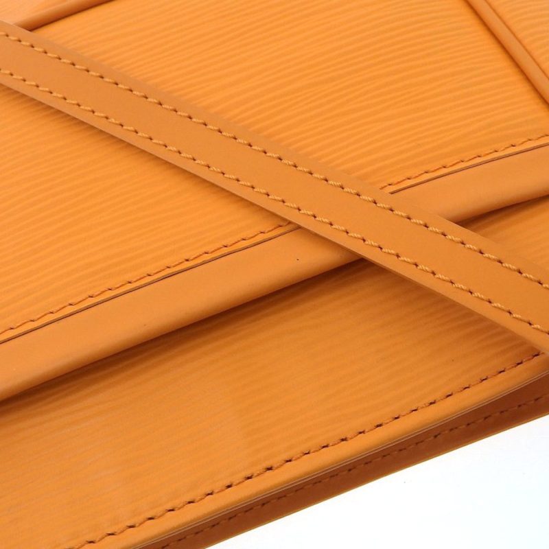Louis Vuitton Epi Salvanga Shoulder Bag Mandarin M5898H - Image 6