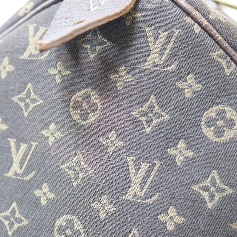 Louis Vuitton Boston Bag Mini Run Handbag Speedy 30 M95224 Brown Ladies - Image 10