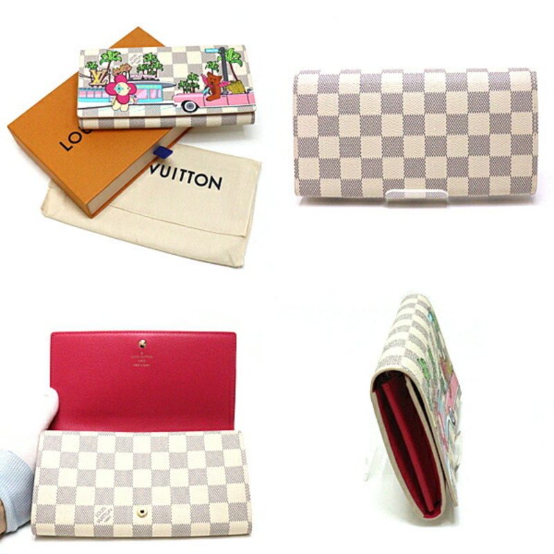 Louis Vuitton Damier Azur Portefeuille Sarah Vivienne Holiday N60497 - Image 2