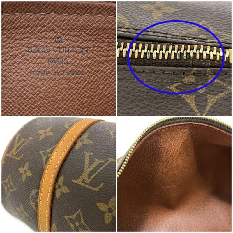 Louis Vuitton Boston Bag Papillon 26 Brown Monogram M51386 Canvas Leather DU0064 LOUIS VUITTON Handbag Women's Nume - Image 9