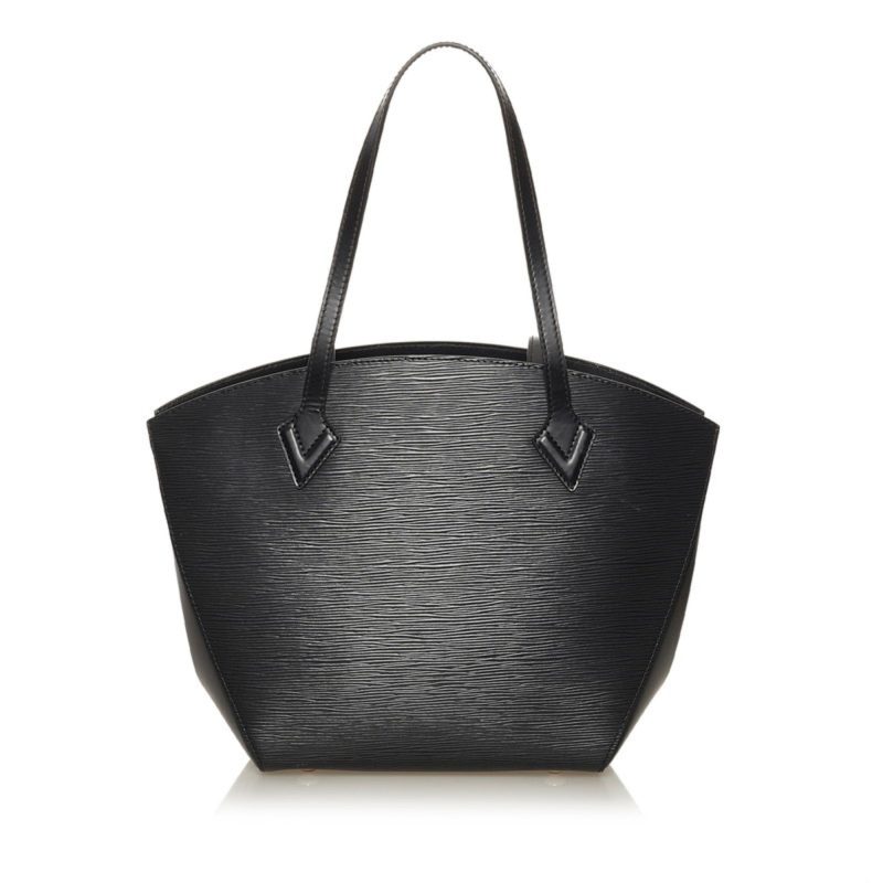 Louis Vuitton Epi Saint-Jacques Tote Bag M50042 Noir Black Leather Ladies LOUIS VUITTON - Image 3