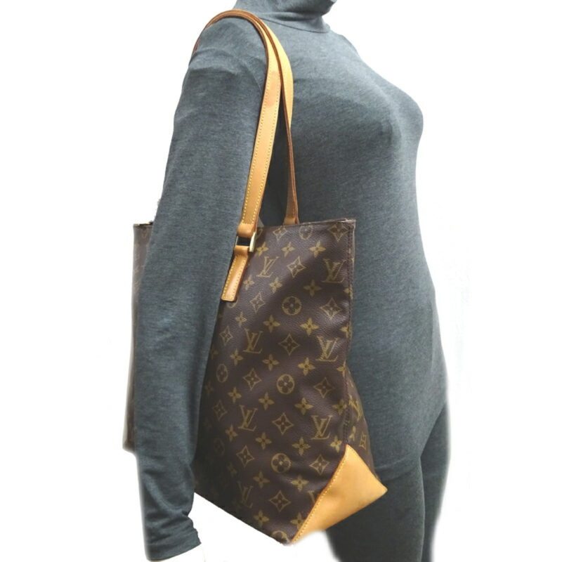 Louis Vuitton Cabas Mezzo Women's Tote Bag M51151 Monogram Brown - Image 8