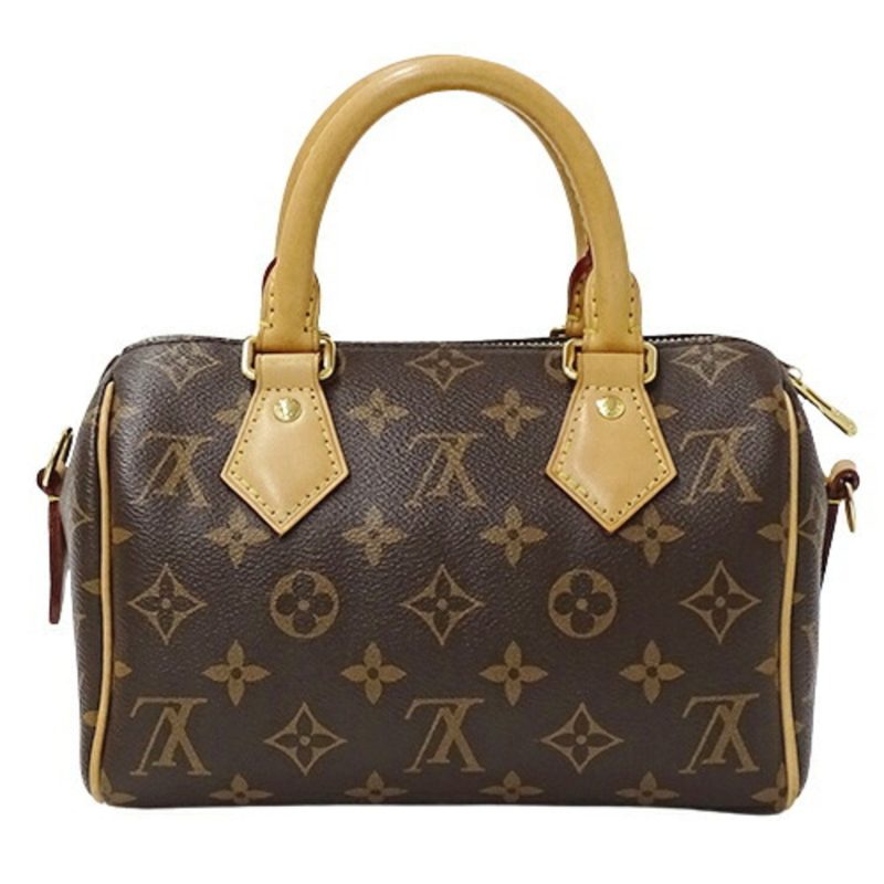Louis Vuitton Bag Noe Brown Monogram M42224 Shoulder LOUIS VUITTON Ladies LV Nume Leather - Image 2