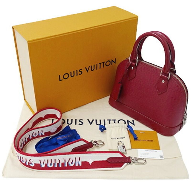 Louis Vuitton Bag Epi Petit Noe Bicolor Noir Toledo Blue Black Leather Shoulder Ladies M44152 - Image 7
