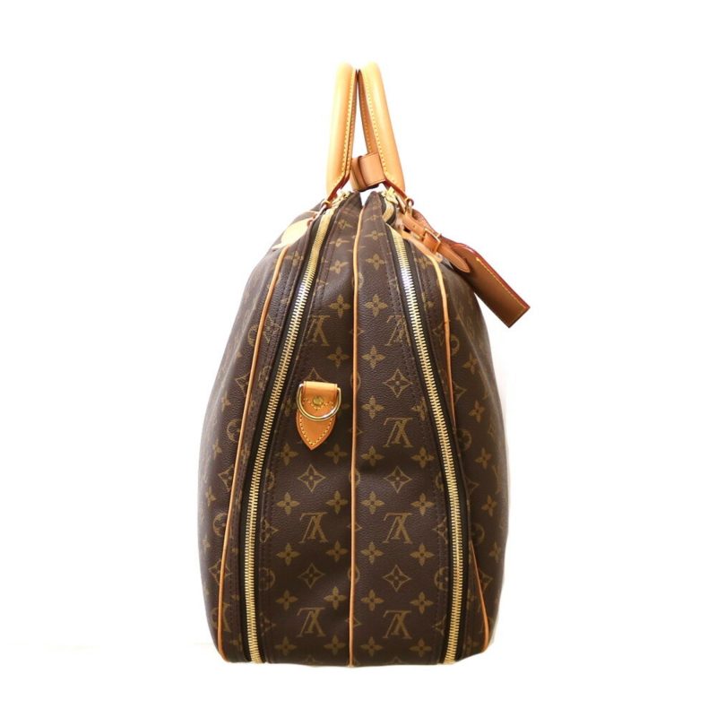 Louis Vuitton Boston Bag Monogram Alize de Poche M41392 Brown Women's Men's Canvas - Image 4