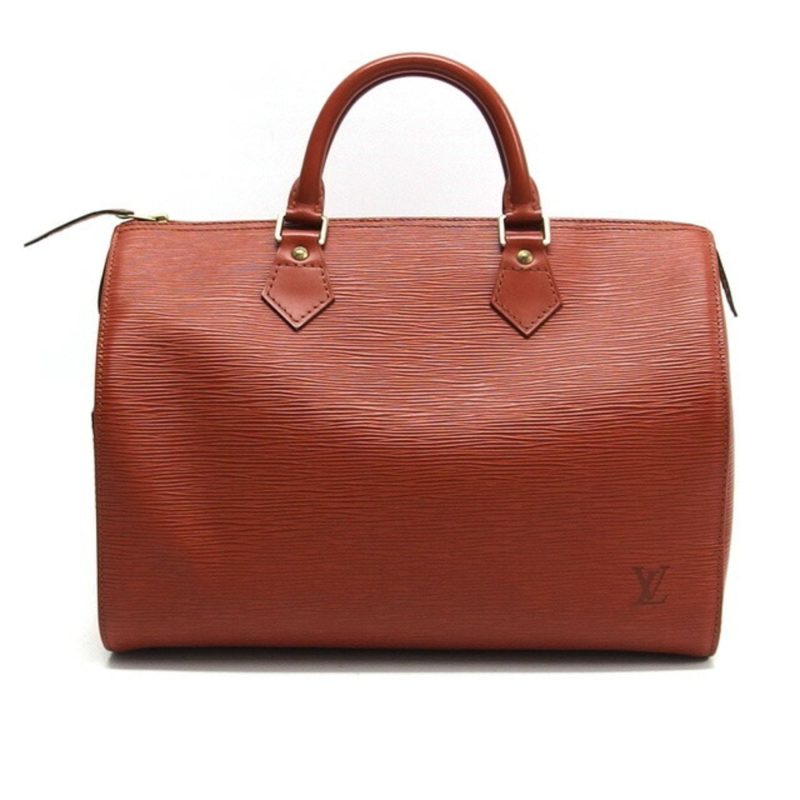 LOUIS VUITTON Epi Speedy 30 Boston Bag Kenya Brown - Image 10