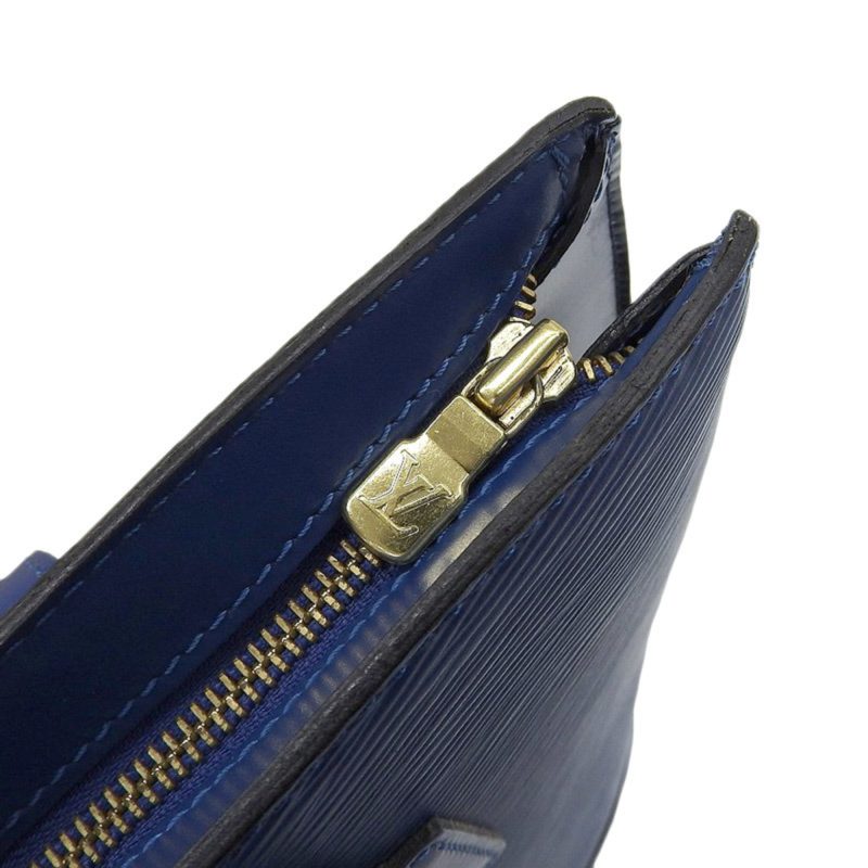 Louis Vuitton Epi Shoulder Bag Toledo Blue - Image 5