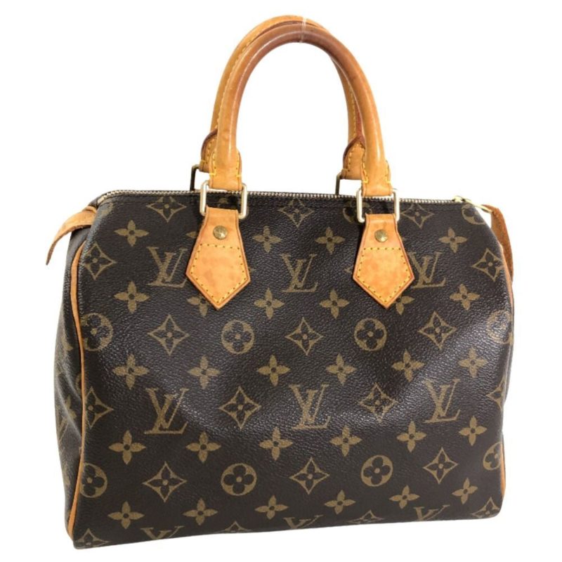 LOUIS VUITTON Boston Bag Speedy 25 M41528 Monogram Canvas Women's
