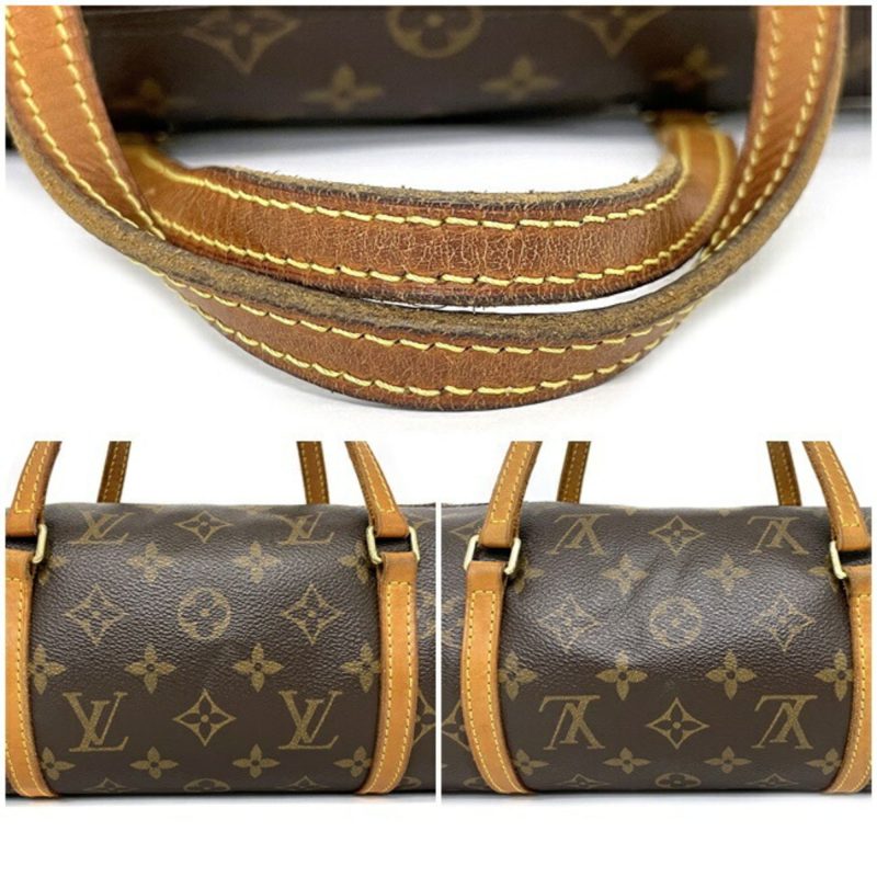 Louis Vuitton Boston Bag Papillon 26 Brown Monogram M51386 Canvas Leather DU0064 LOUIS VUITTON Handbag Women's Nume - Image 8