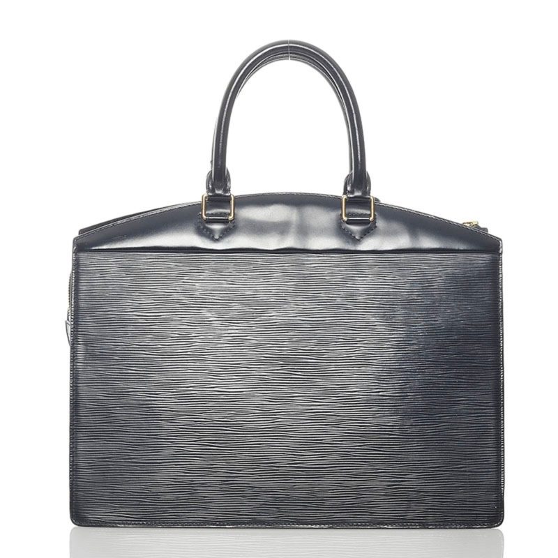 Louis Vuitton Epi Riviera Handbag M48182 Noir Leather Ladies LOUIS VUITTON - Image 3
