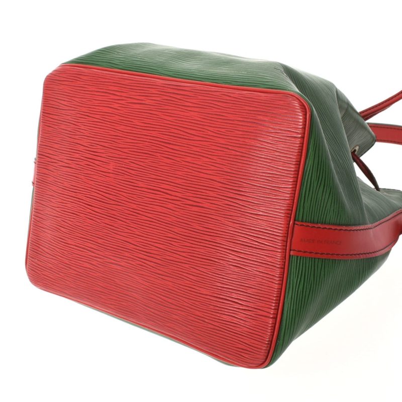 LOUIS VUITTON Epi Petit Noe Bicolor Green / Red M44147 Women's Leather Shoulder Bag - Image 5