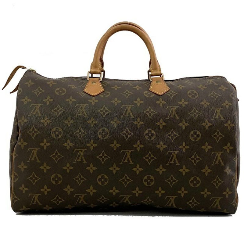 Louis Vuitton Boston Bag Speedy 40 Brown Monogram M41522 SP1903 LOUIS VUITTON Handbag Travel Ladies Men's Business Trip - Image 2