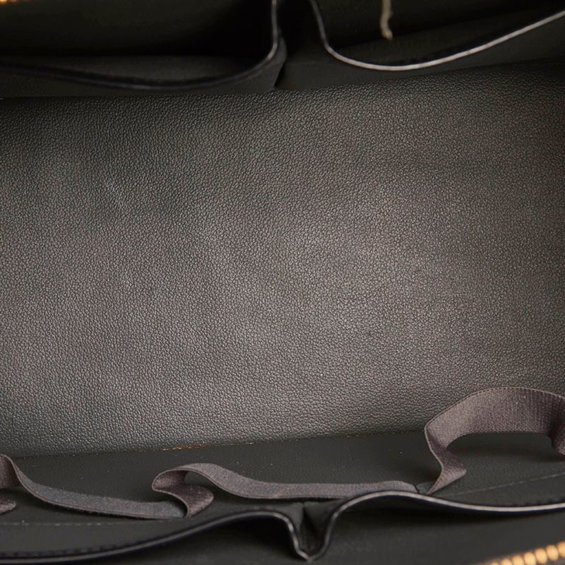 Louis Vuitton Epi Riviera Handbag M48182 Noir Leather Ladies LOUIS VUITTON - Image 8